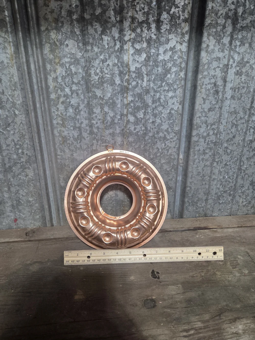 N/A polished copper